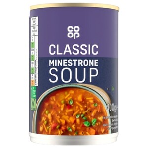 Co Op Soup Minestrone Classic 400G