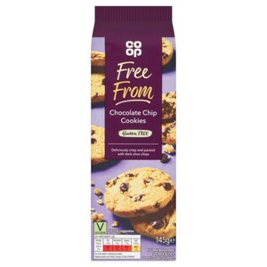 Co Op Chocolate Chip Cookies Free From 145G