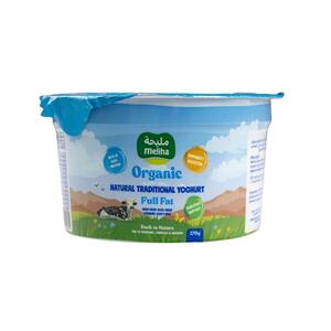 Meliha Organic Full Fat Yoghurt 170Gm