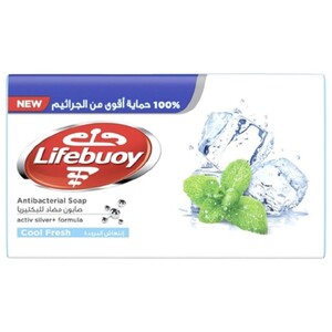 Lifebuoy Antibacterial Soap Bar Cool Fresh 115G