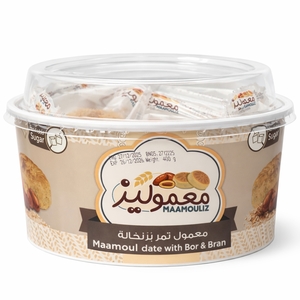 Maamouliz Maamoul Date Bor & Bran 400Gm