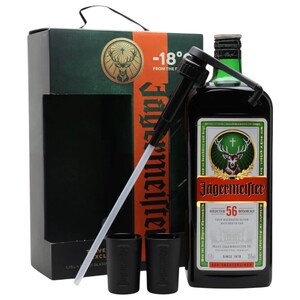 Jagermeister + 2 Shot Glasses And Pump 1.75Cl
