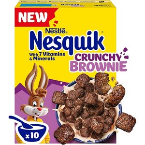 Nesquik Crunchy Brownie Cereal 300Gm