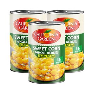 California Garden Whole Kernel Sweet Corn 400 Gr Pack Of 3