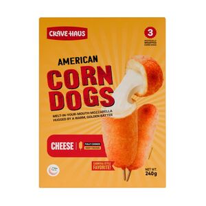 Cravehaus American Corn Dogs With Cheese 240 Gr