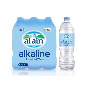Al Ain Alkaline Bottled Drinking Water 1.5 L Pack Of 6