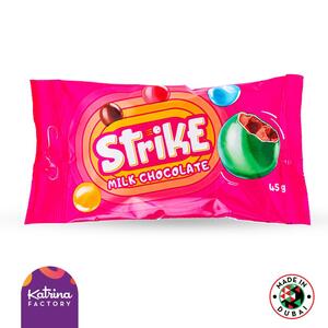 Strike Milk Chocolate In Colored Sugar Glaze 45Gm