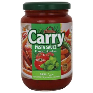 Carry Pasta Sauce Basil 360G