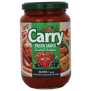 Carry Pasta Sauce Olives 360G
