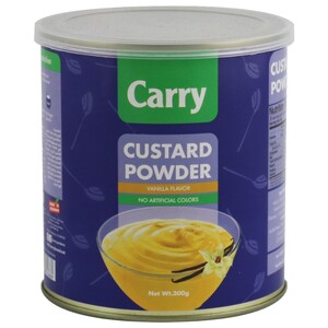 Carry Custard Powder Vanilla Tin 300G
