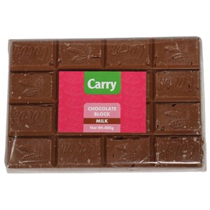 Carry Milk Chocolate Block 400G