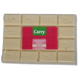 Carry White Chocolate Block 400G