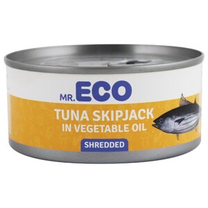 Mr.Eco Tuna Skipjack In Vegetable Oil Shredded 170G
