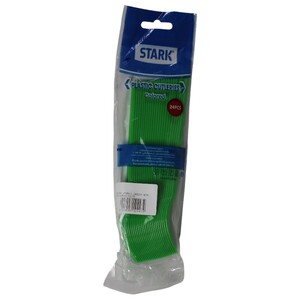 Stark Plastic Forks Green 24 Pieces