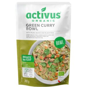 Activus Organic Green Curry Bowl 283 Gr