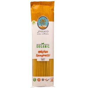 Saba Sanabel Organic Spaghetti Pasta 400 Gr