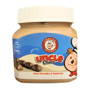 Uncle Osaka White Chocolate Spread With Cookies 350 Gr