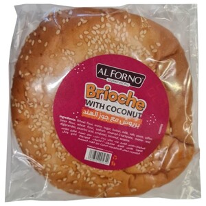 Al Forno Brioche With Coconut 1 Piece