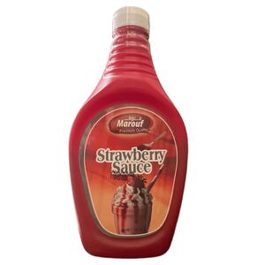 Marouf Strawberry Sauce 500 Ml