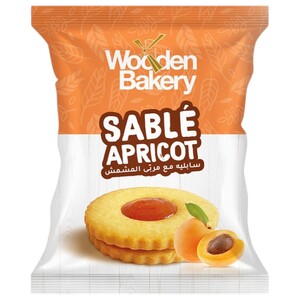 Wooden Bakery Sablé Apricot 70G