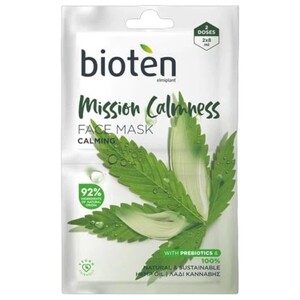 Bioten Calming Face Mask Hemp Oil 2 Pieces 8Ml