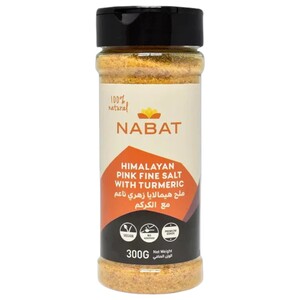 Nabat Himalayan Pink Fine Salt With Turmeric 300G
