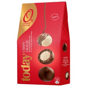 Today Dragee Crispy Milk Chocolate With Crisps 60G