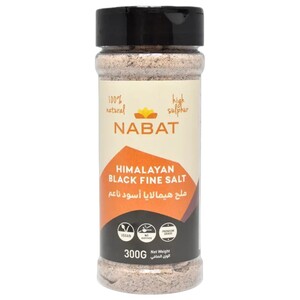 Nabat Himalayan Black Fine Salt 300G