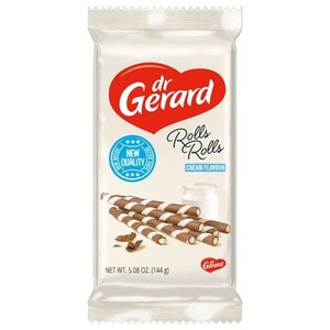 Dr Gerard Wafer Rolls With Cream Zebra 144G