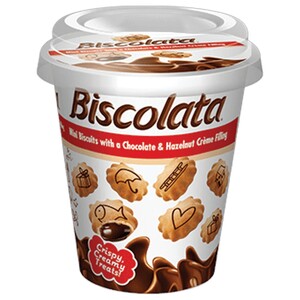 Biscolata Mood Cup Biscuit With Chocolate & Hazelnut 110G