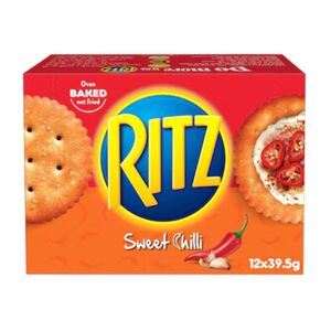Ritz Sweet Chilli Crackers 39.5 Gr Pack Of 12