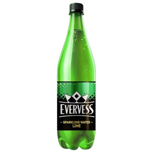 Evervess Sparkling Water Lime 1L