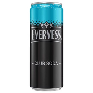 Evervess Club Soda Can 250Ml