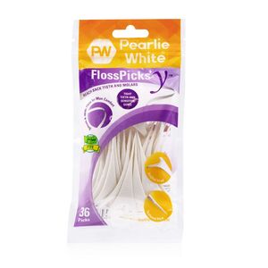 Pearlie White Dental Floss 36 Pcs Picks
