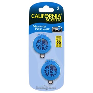 California Scents Newport New Car 90 Days 2 Pieces