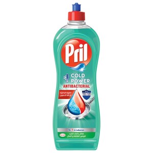 Pril Dishwash Liquid Cold Power Antibacterial 650Ml