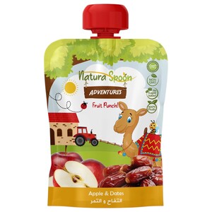 Natura Spoon Baby Food Apple & Dates 100G