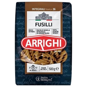 Arrighi Pasta Fusilli Integrali N36 500G
