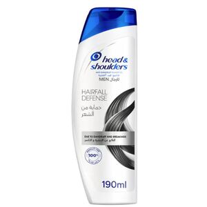 Head & Shoulder Hair Fall Defense Shampoo 190 Ml