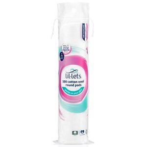 Lil-Lets Cotton Wool Round Pads 100 Pcs