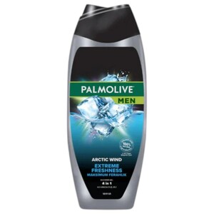 Palmolive Men Shower Gel 4 In 1 Arctic Wind Extreme Freshness 500Ml