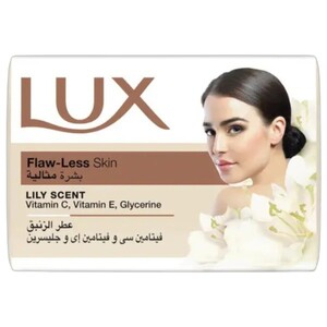 Lux Soap Bar Flawless Skin Lily Scent 115G
