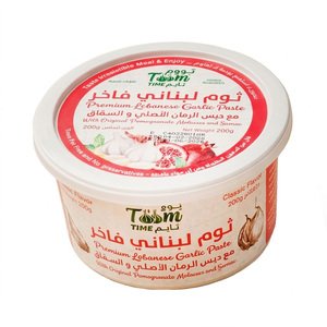 Time Garlic Paste With Pomegranate & Sumac 200G