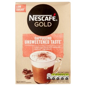 Nescafe Instant Cappuccino Unsweetened Taste 14.2G X7