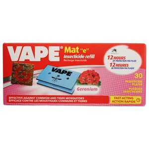 Vape Mat Geranium 30 Pieces