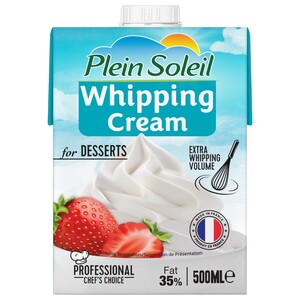 Plein Soleil Whipping Cream 500Ml