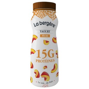 La Bergère Yogurt Protein Peach 250Ml