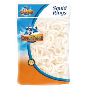 Captain Fisher Frozen Squid Rings 1Kg