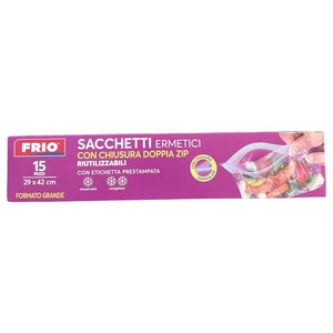 Frio Freezer Bags With Zip Closure 15 Pieces