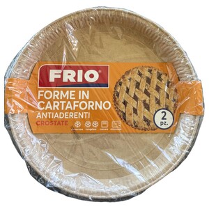 Frio Non-Stick Baking Paper Molds For Tarts 25Cm 2 Pieces